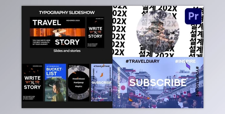 Download Typography Slideshow for Premiere Pro (Videohive 53901040)