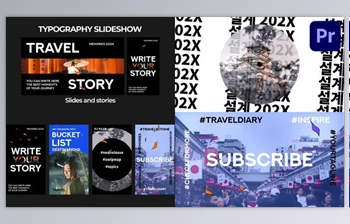 Download Typography Slideshow for <span class='badge badge-warning'>Premiere</span> <span class='badge badge-warning'>Pro</span> (Videohive 53901040)