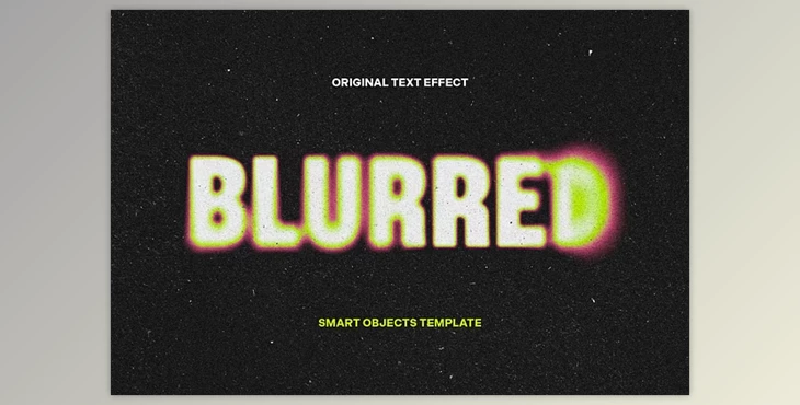 Download Acid Blurred Text Effect - 280940297