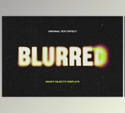 Download Acid Blurred Text Effect - 280940297