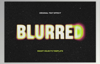 Download Acid Blurred Text <span class='badge badge-warning'>Effect</span> - 280940297