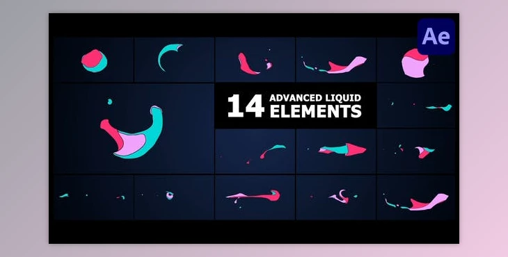 Download Advanced Liquid Elements for After Effects (Videohive 54063731)
