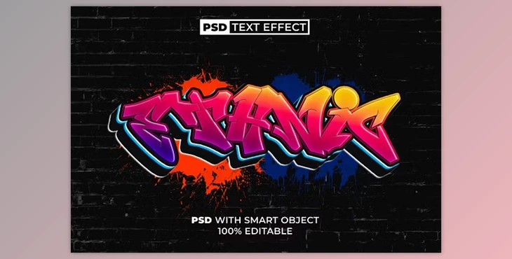 Download PSD Graffiti Text Effect Gradient Style - 280384419 - WKVJMBP