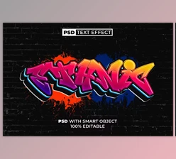 Download PSD Graffiti Text Effect Gradient Style - 280384419 - WKVJMBP