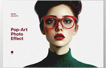 Download Dotted <span class='badge badge-warning'>Pop</span> Art Photo Effect 283650612