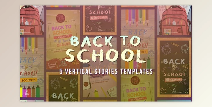 Download Back to School Stories (Videohive 54124029) - AE Project