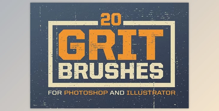 Download Grit Photoshop & Illustrator Brushes - 2722037