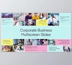 Download Minimal Multiscreen Corporate Business Slideshow (Videohive 54151223) - AE Project