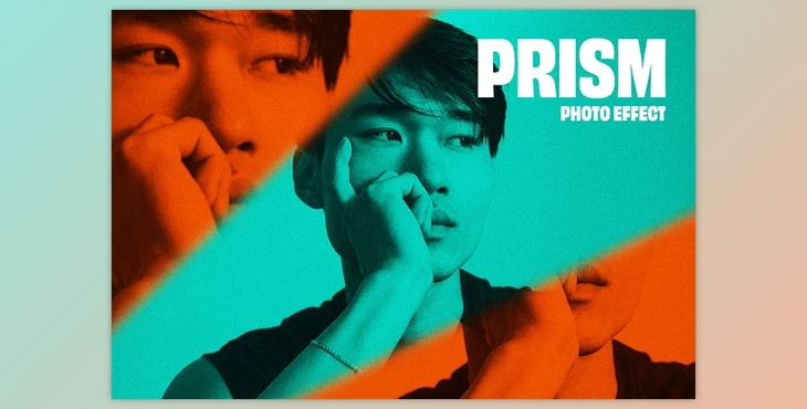 Download Prismatic Pieces Photo Effect - 282724416