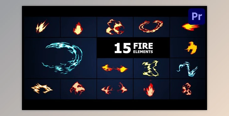 Download Fire Elements | Premiere Pro MOGRT (Videohive 53762130)