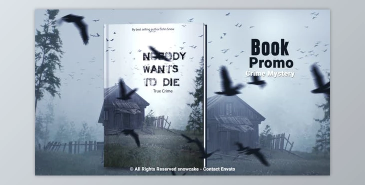 Download Book Promo Crime Mystery (Videohive 54182596) - AE Project