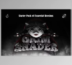 Download Grim Shader Illustrator Brushes - 91651563