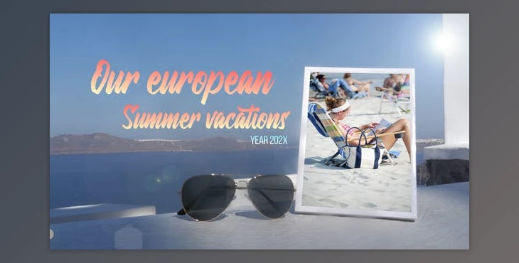 Download European Summer Vacations Slideshow (Videohive 54191218) - AE Project
