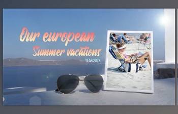 Download European <span class='badge badge-warning'>Summer</span> Vacations Slideshow (Videohive 54191218) - AE Project