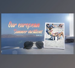 Download European Summer Vacations Slideshow (Videohive 54191218) - AE Project