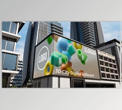Download 3D City Digital Billboard (Videohive 54200309) - AE Project