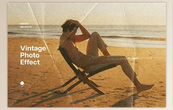 Download Vintage Folded Paper Photo <span class='badge badge-warning'>Effect</span> - 272872702