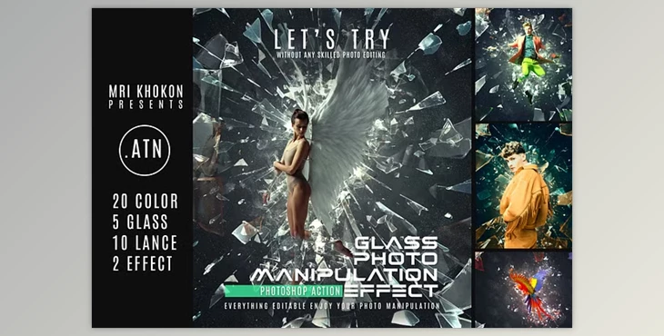 Download Glass Photo Manipulation Effect - 278451482