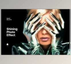 Download Soft Shining Photo Effect - 255825662