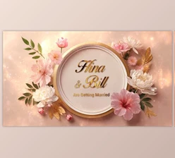 Download Elegant Golden Wedding Invitation Slideshow (Videohive 53404525) - AE Project