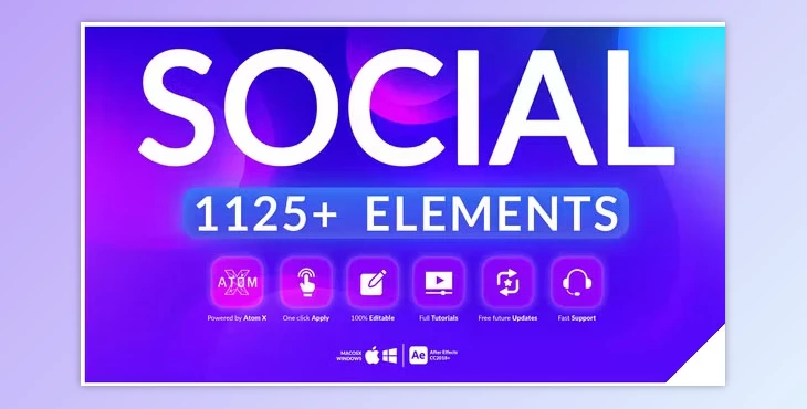 Download Social Pack (Videohive 33516017) - AE Project