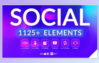 Download Social <span class='badge badge-warning'>Pack</span> (<span class='badge badge-warning'>Videohive</span> 33516017) - AE Project