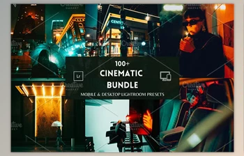 Download Cinematic Bundle <span class='badge badge-warning'>Lightroom</span> Presets - 280672754