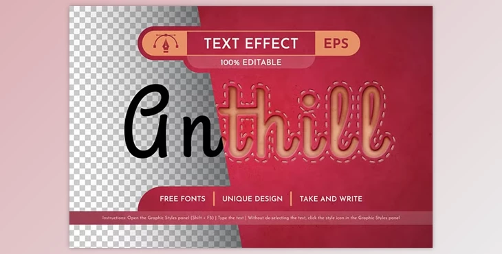 Download Anthill Editable Text Effect - 279646660