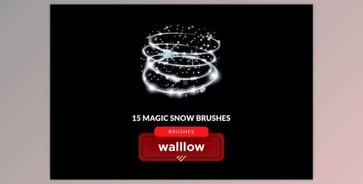 Download Magic snow effect photoshop brushes - 281197534 - WBEKPX3