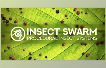 Download <span class='badge badge-warning'>Blender</span> <span class='badge badge-warning'>Market</span> - Insect Swarm - Procedural Insect Systems v4.1 & 4.2