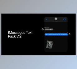 iMessages Text Pack (Videohive 54327537) - AE Project