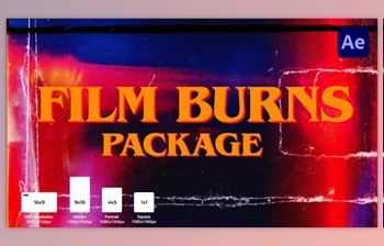 Film Burns <span class='badge badge-warning'>Package</span> (<span class='badge badge-warning'>Videohive</span> 54306112) - AE <span class='badge badge-warning'>Project</span>