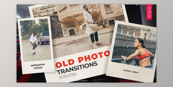 Download Old Photo Transitions (Videohive 53406274)