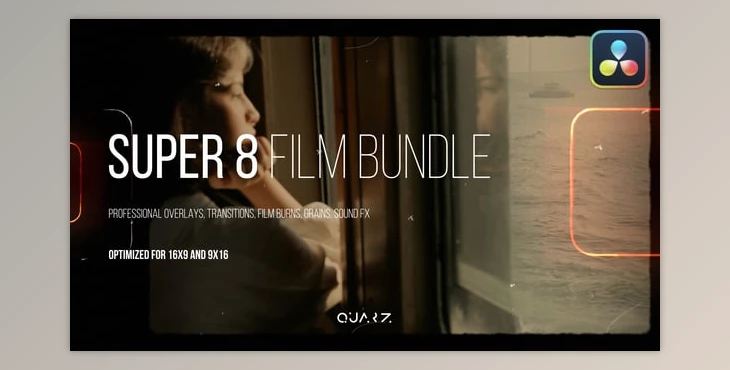 Download Super 8 Film Bundle for Davinci Resolve (Videohive 52834901)