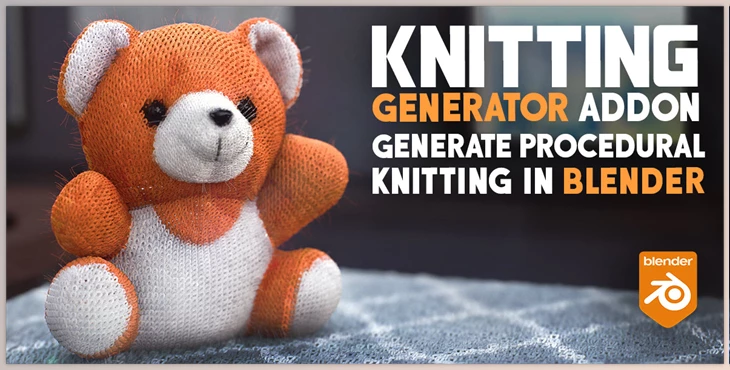 Download Blender Market - Knitting Generator v4.0 for Blender