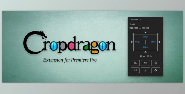 Aescripts - Download Cropdragon v1.1.1 for Premiere (Win, Mac)