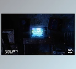 Download Horror Old TV Opener (Videohive 54449235) - AE Project