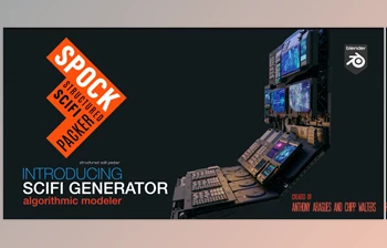 Download <span class='badge badge-warning'>Blender</span> Market - Spock: Structured Scifi Packer v1.1.1