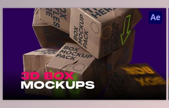 Download Dynamic 3D Box <span class='badge badge-warning'>Mockups</span> (<span class='badge badge-warning'>Videohive</span> 54584788) - AE <span class='badge badge-warning'>Project</span>