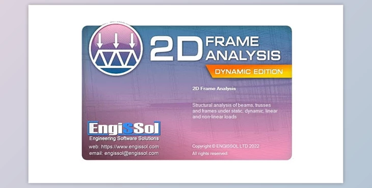 Download 2D Frame Analysis Dynamic Edition v7.3.2 (Win)