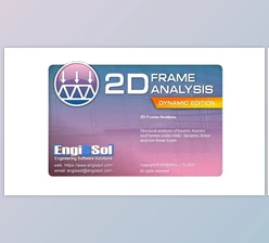 Download 2D Frame Analysis Dynamic Edition v7.3.2 (Win)