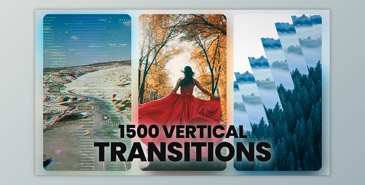 Download 1500+ Vertical Transitions (Videohive 53244977) - AE Project