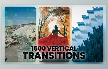 Download 1500+ Vertical Transitions (<span class='badge badge-warning'>Videohive</span> 53244977) - AE Project