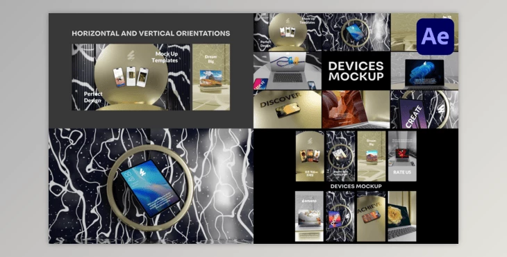 Download Devices Mockup for After Effects (Videohive 54544117) - AE Project