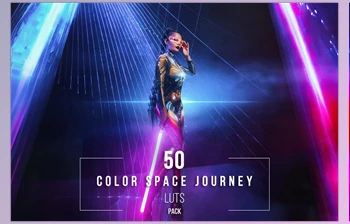 Download 50 <span class='badge badge-warning'>Color</span> Space Journey LUTs Pack CreativeMarket - 281823334