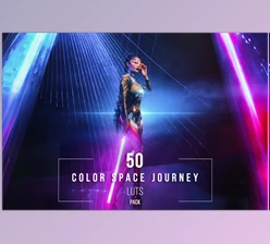 Download 50 Color Space Journey LUTs Pack CreativeMarket - 281823334