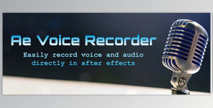 Download Aescripts Ae Voice Recorder v1.2