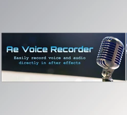 Download Aescripts Ae Voice Recorder v1.2