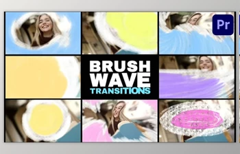 Download Brush Wave Transitions for Premiere Pro (<span class='badge badge-warning'>VideoHive</span> 54134414) - PR <span class='badge badge-warning'>Project</span>