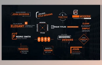 Download Title Animations & Lower Thirds (<span class='badge badge-warning'>Videohive</span> 54677811) - AE Project